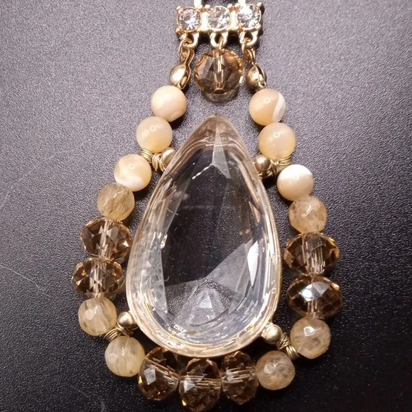 STAYEMENT NECKLACE/ 2 PRS EARRINGS - Picture 14 of 14